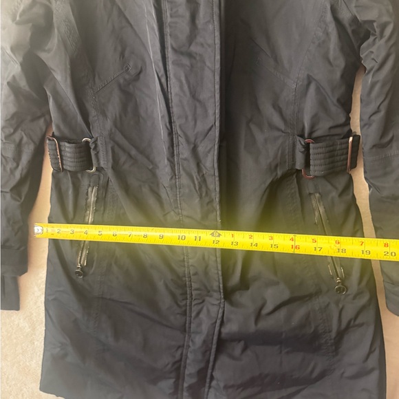 Lululemon Apres Piste Quilted Warm Lined Hood Jacket 2Layer Coat Pocket Black 10 - Picture 15 of 16